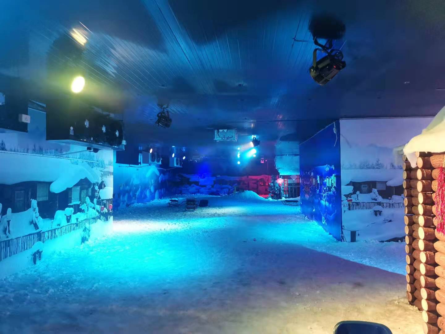 滑雪場(chǎng)，室內(nèi)冰雪世界冷庫(kù)歡樂谷建造