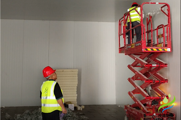 安徽天能集團(tuán)2000立方電池冷庫建造案例(圖4) 天能電池冷庫