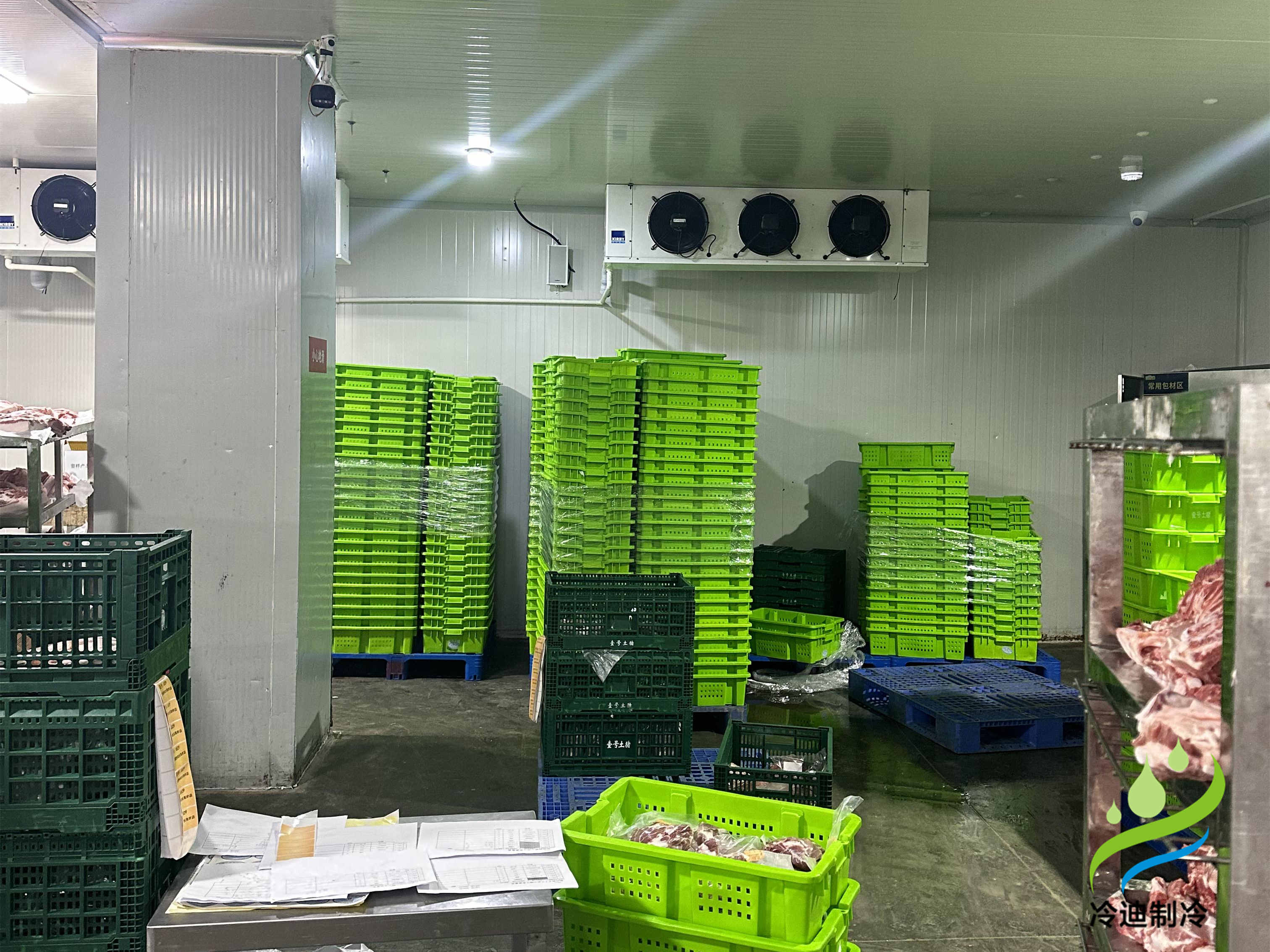 建造-18℃大型牛肉海鮮低溫冷凍庫(kù)(圖2) 冷庫(kù)